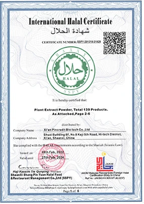 Halal Certificate Halal Certificate