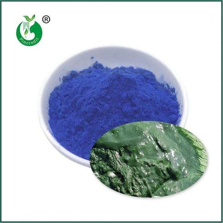 Blå Spirulina pulver